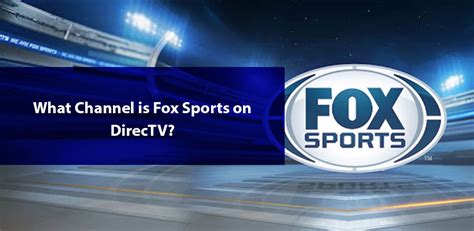 Bally Sports Midwest (formerly FOX Sports Midwest) wears in-market game coverage for a number of MLB and NHL games. . Fox sports on directv channel